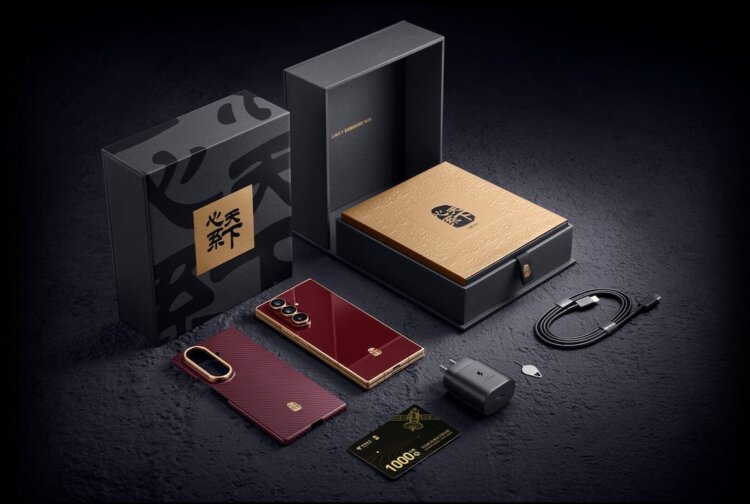 Премиальный Samsung. Комплект поставки тоже премиальный. Изображение: MobiDevices. Премиальный Samsung. Комплект поставки тоже премиальный. Изображение: MobiDevices. Фото.