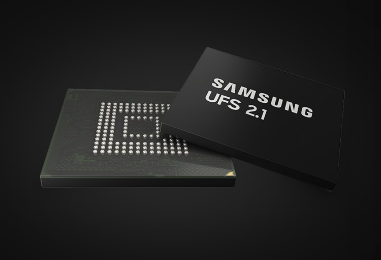 UFS 2 — самая медленная память. Samsung сделала многое для унификации памяти смартфонов. Изображение: Samsung Semiconductor. Фото.