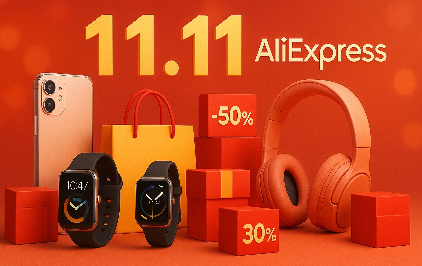 Что нужно успеть заказать до конца распродажи 11.11 на AliExpress