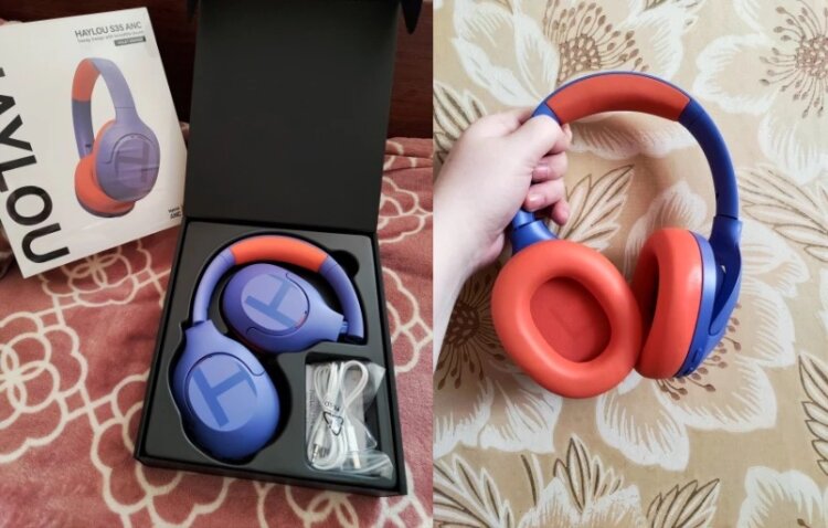 Стильные наушники HAYLOU. Смелый стиль и классный звук в одной модели. Стильные наушники HAYLOU. Смелый стиль и классный звук в одной модели. Фото.