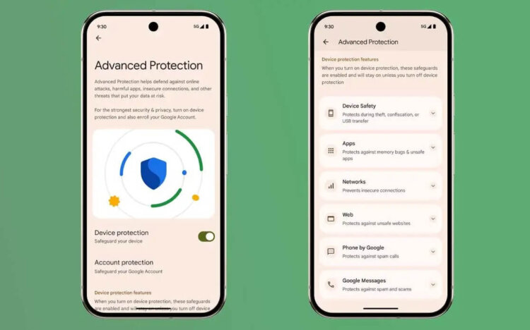 Система безопасности Android 16. В операционке появилась новая функция защиты. Изображение: 9to5google.com. Система безопасности Android 16. В операционке появилась новая функция защиты. Изображение: 9to5google.com. Фото.