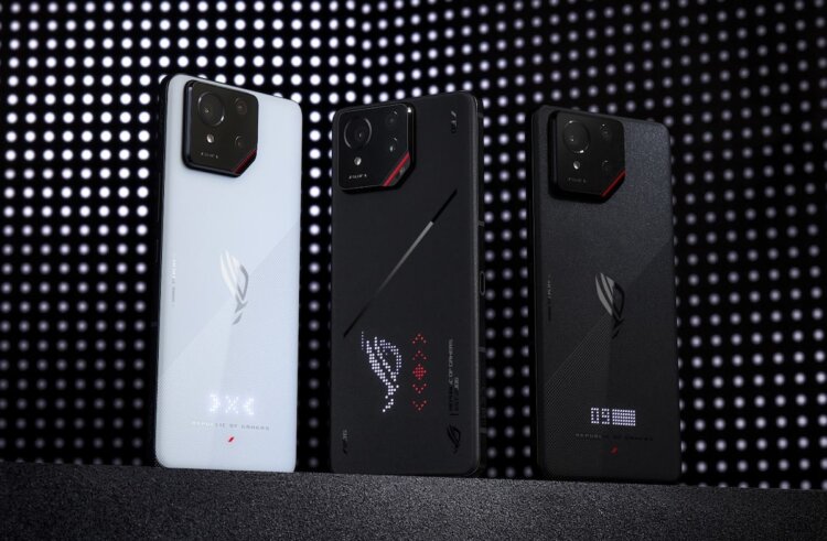 ASUS ROG: премиум-сегмент игровых телефонов. ASUS ROG Phone — классика премиального мобильного гейминга. Изображение: ROG — ASUS. ASUS ROG: премиум-сегмент игровых телефонов. ASUS ROG Phone — классика премиального мобильного гейминга. Изображение: ROG — ASUS. Фото.