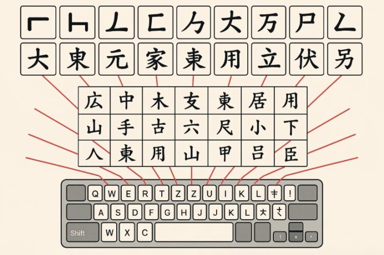 Другие методы ввода: Уби, рукописный и голосовой. На самом деле печатать по-китайски можно и на клавиатуре с латиницей. Фото.