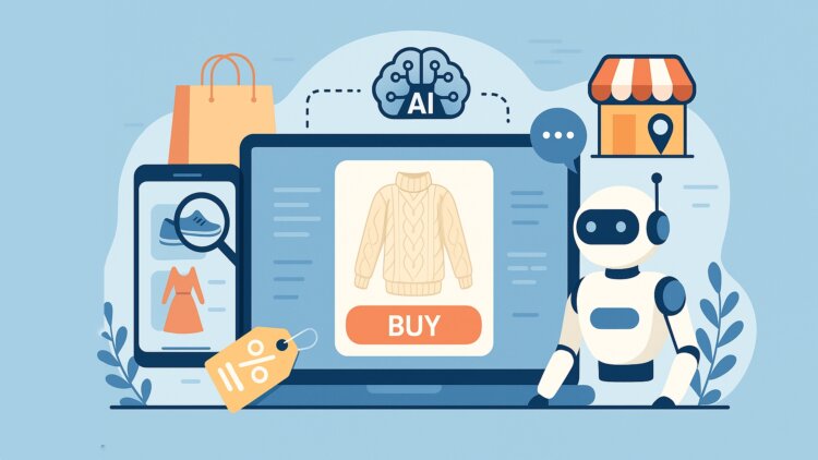 Новый ИИ от Google умеет сам выбирать и покупать товары за вас. Вкалывают роботы, а не человек? Теперь и в магазины ходят тоже роботы. Новый ИИ от Google умеет сам выбирать и покупать товары за вас. Вкалывают роботы, а не человек? Теперь и в магазины ходят тоже роботы. Фото.