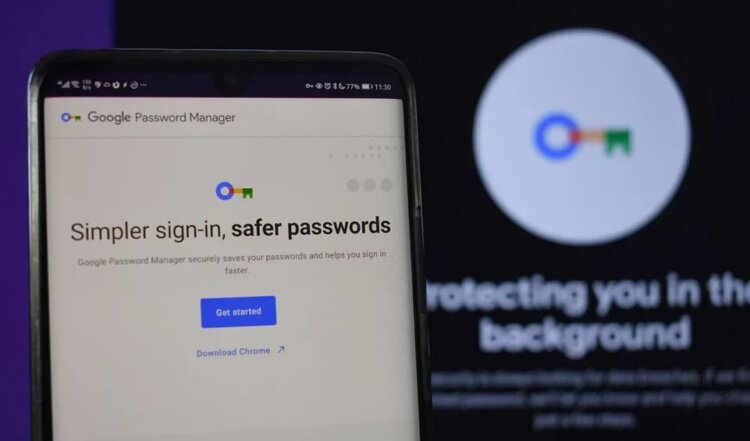 Зачем нужен Менеджер паролей Google или как узнать пароль на Android. Тестируем менеджер паролей на Android. Изображение: vgtimes.ru. Фото.