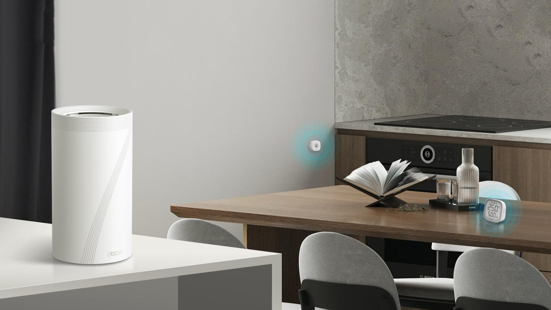 Как выбрать MESH-систему. MESH позволяет улучшить не только скорость интернета, но и стабильность. А это важно для устройств, которые обладают слабыми приемниками и антеннами. Изображение: TP-Link. Фото.