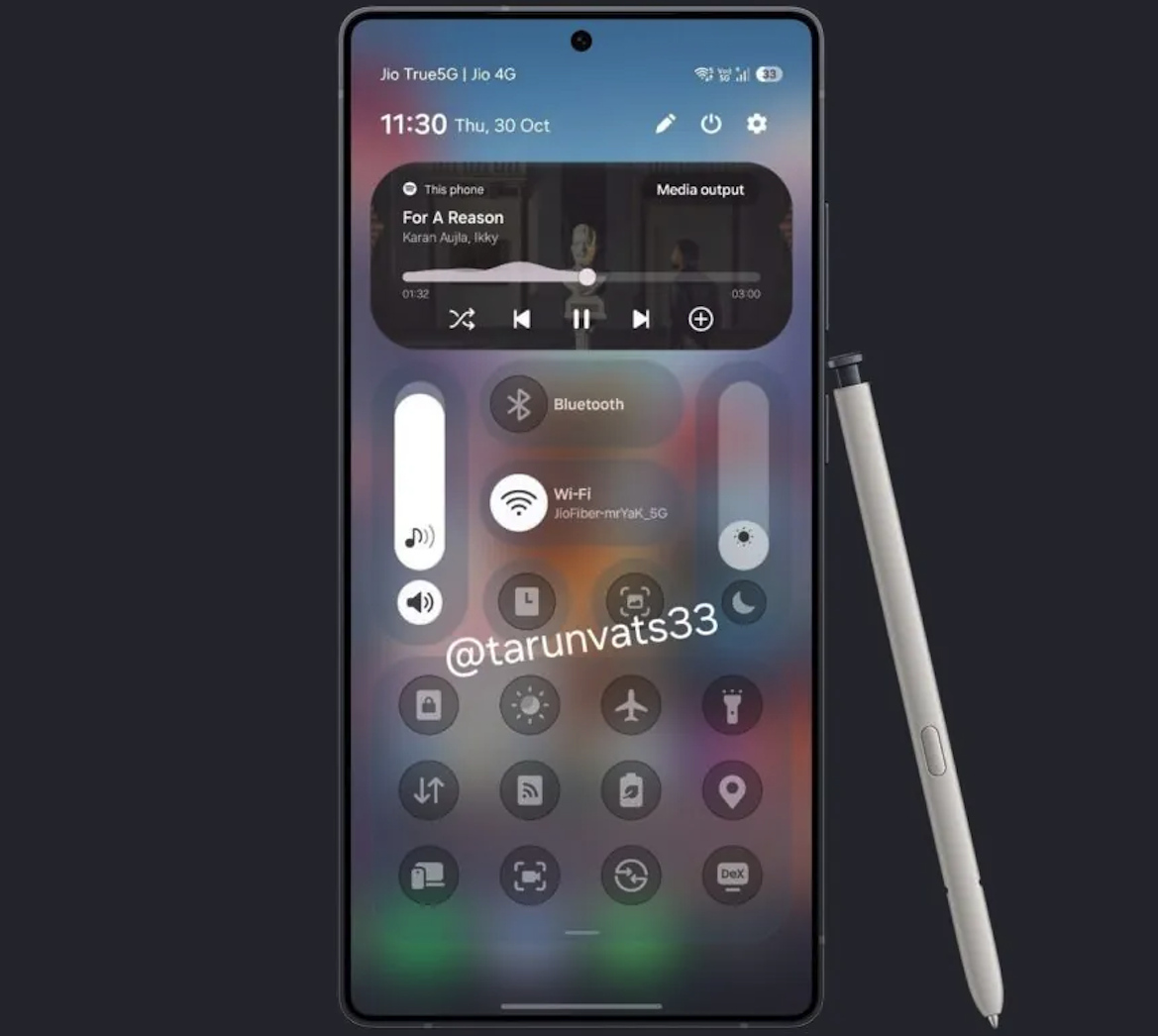 Новая панель быстрых настроек в Samsung. Внешний вид можно будет сильно изменить. Изображение: androidauthority. Новая панель быстрых настроек в Samsung. Внешний вид можно будет сильно изменить. Изображение: androidauthority. Фото.