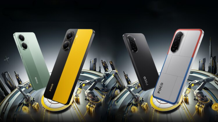 Лучшее время для покупки смартфона: POCO X7 Pro и POCO M7 со скидками к “Черной пятнице”. Отличные смартфоны по хорошей цене. Фото.