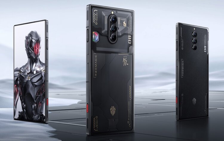 Red Magic: смартфон для мобильного гейминга. Смартфоны Red Magic всегда выделялись броским дизайном. Изображение: М.Видео. Red Magic: смартфон для мобильного гейминга. Смартфоны Red Magic всегда выделялись броским дизайном. Изображение: М.Видео. Фото.