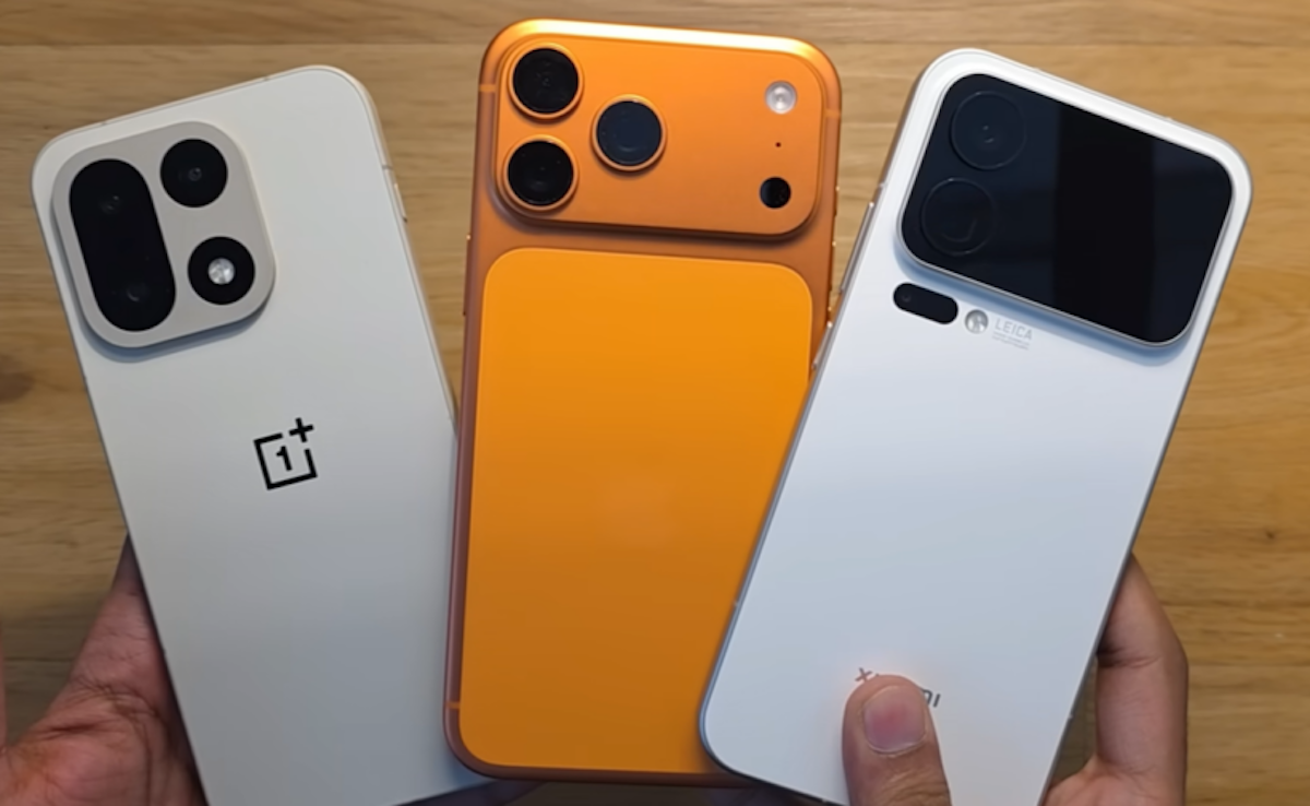 Какой флагман работает дольше от батареи: OnePlus 15, iPhone 17 Pro Max или Xiaomi 17 Pro Max