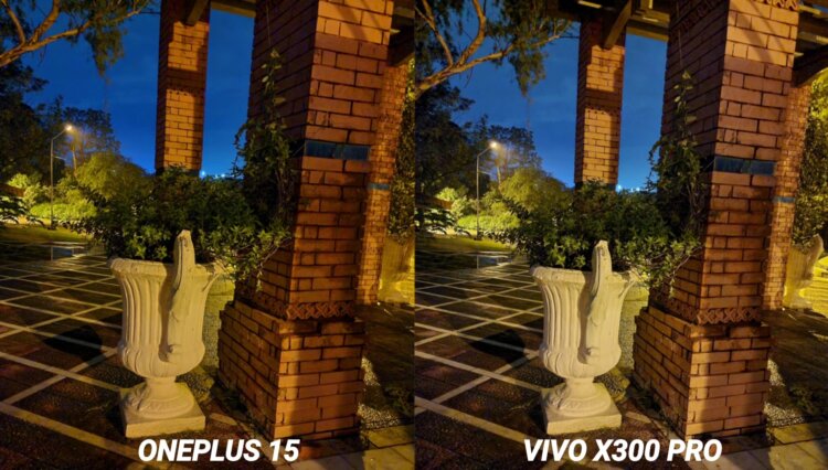 Сравнение камеры vivo X300 и OnePlus 15. vivo делает чуть более четкие и яркие снимки. Фото: The Real Tech. Сравнение камеры vivo X300 и OnePlus 15. vivo делает чуть более четкие и яркие снимки. Фото: The Real Tech. Фото.