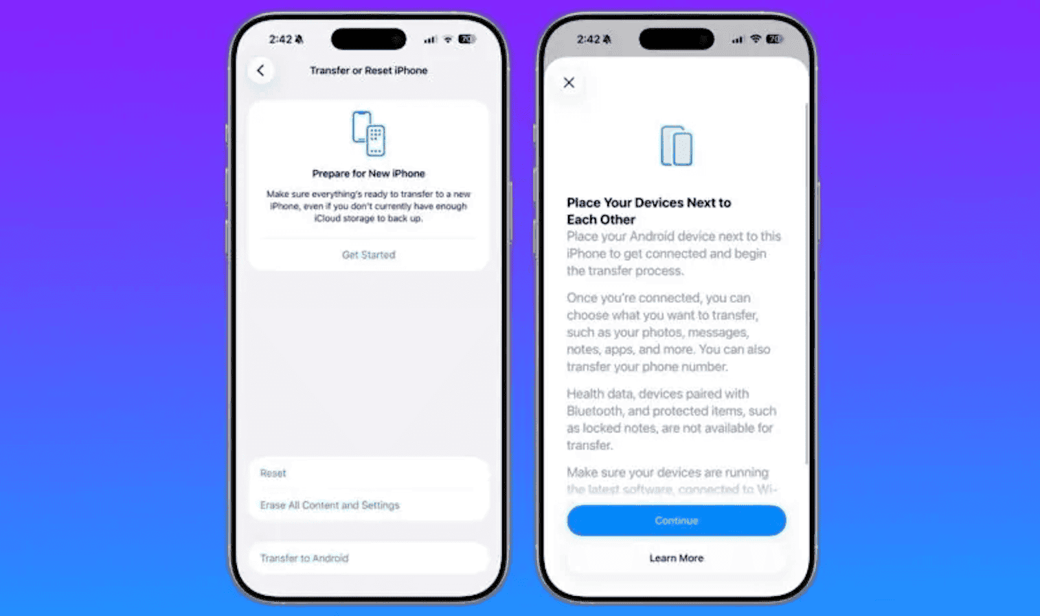 Сотрудничество Apple и Google. Перенос будет производиться максимально нативно. Изображение: MacRumors. Сотрудничество Apple и Google. Перенос будет производиться максимально нативно. Изображение: MacRumors. Фото.