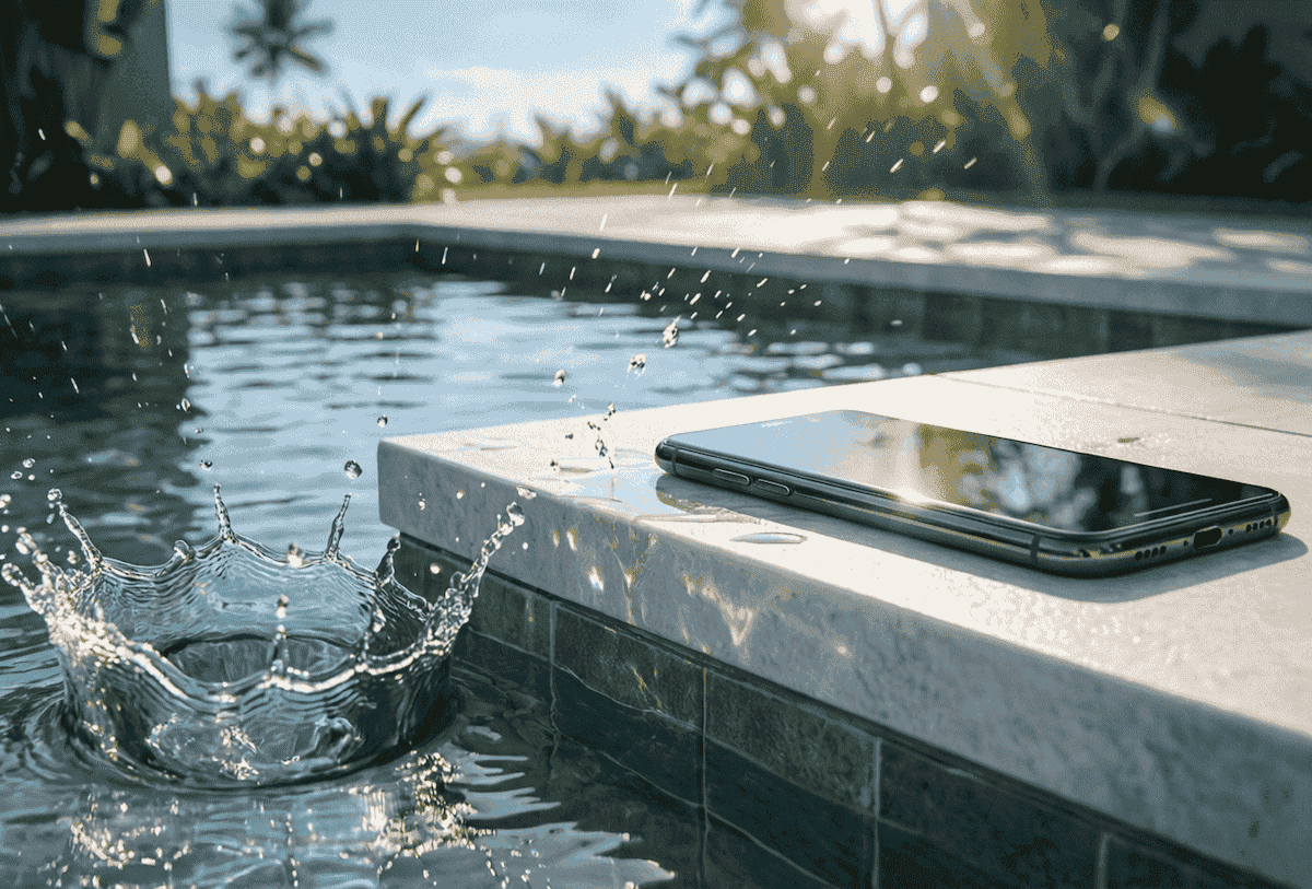 Почему один рейтинг не покрывает все условия. Не каждый смартфон готов к вечеринке у бассейна. Фото.