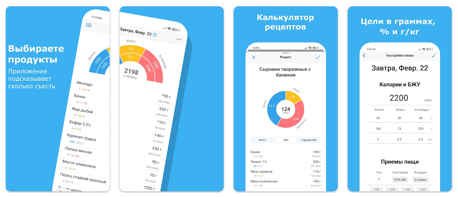 №2. EatFit. EatFit помогает контролировать то, что вы едите. №2. EatFit. EatFit помогает контролировать то, что вы едите. Фото.