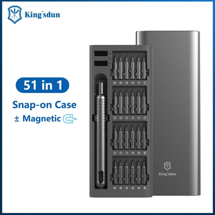 Прецизионный набор отверток 51 в 1. 51 отвертка для всей домашней утвари. Фото.