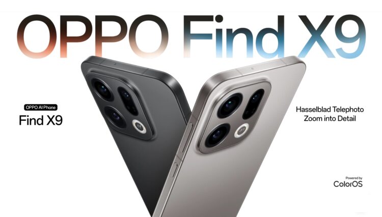 Флагманы OPPO Find X9 и Find X9 Pro. Флагманские смартфоны с камерой Hasselblad. Изображение: OPPO. Фото.