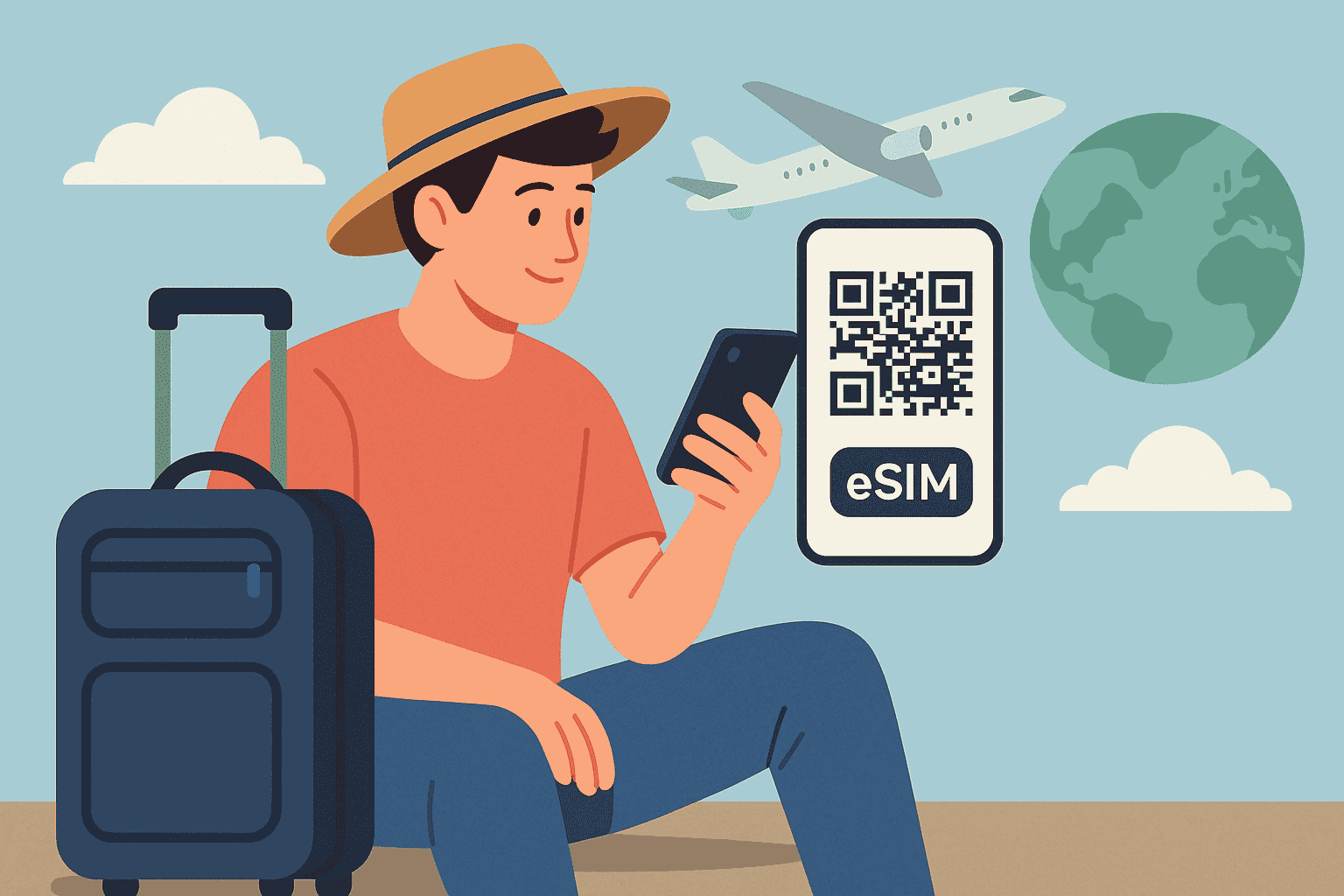 eSIM для путешествий: ваш ключ к свободе и экономии в роуминге