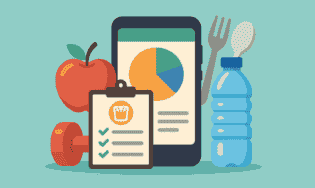 Следить за своим питанием с приложением гораздо проще