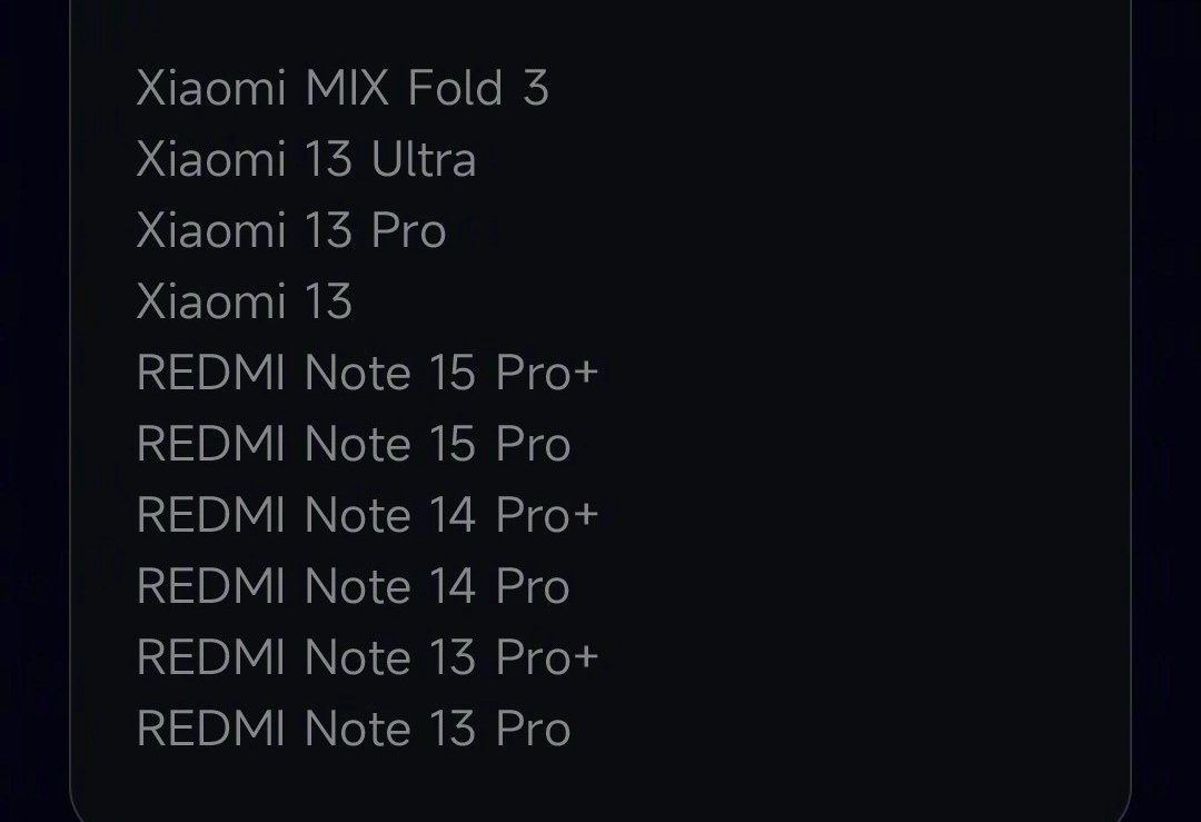 Какие смартфоны начали обновляться до HyperOS 3. Список смартфонов, которые попали в декабрьскую волну. Изображение: gsmarena.com. Какие смартфоны начали обновляться до HyperOS 3. Список смартфонов, которые попали в декабрьскую волну. Изображение: gsmarena.com. Фото.