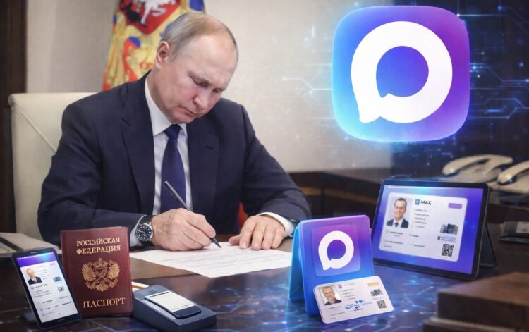 Что означает закон об электронном паспорте в MAX, который подписал Владимир Путин. Фото.