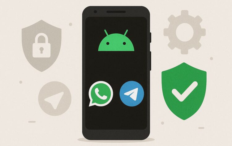 Безопасность модифицированных мессенджеров. Безопасность самого устройства тоже снижается. Безопасность модифицированных мессенджеров. Безопасность самого устройства тоже снижается. Фото.