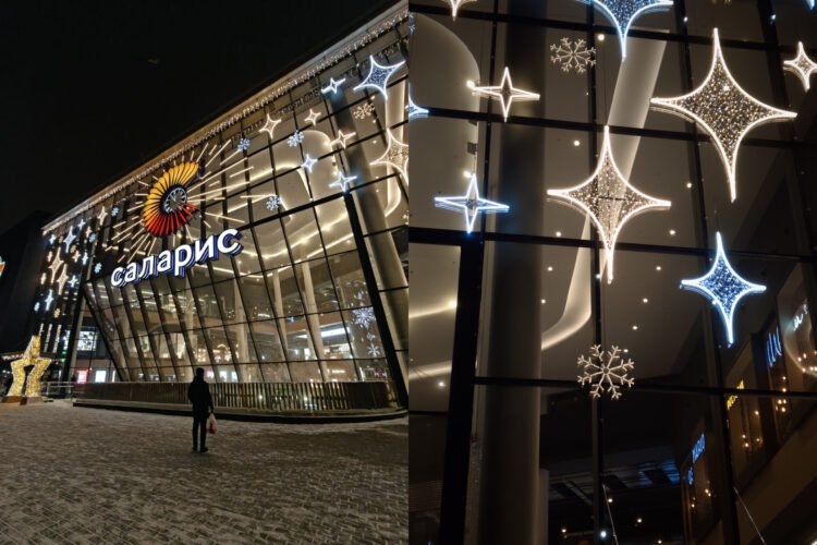 Как снимает камера OnePlus 15. Вечером с подсветкой можно сделать неплохой кадр на OnePlus15. Фото.