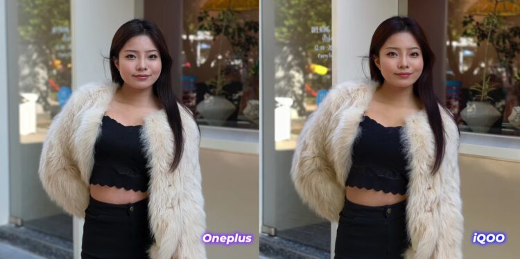 Как снимают камеры iQOO 15 и OnePlus 15. Портреты на iQOO 15 живее и четче. Изображение: HansTechTalk. Фото.