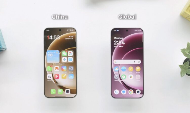 Какая прошивка в смартфонах OnePlus. Китайская и глобальная версия почти не отличаются в плане прошивки. Фото: gizmochina.com. Фото.