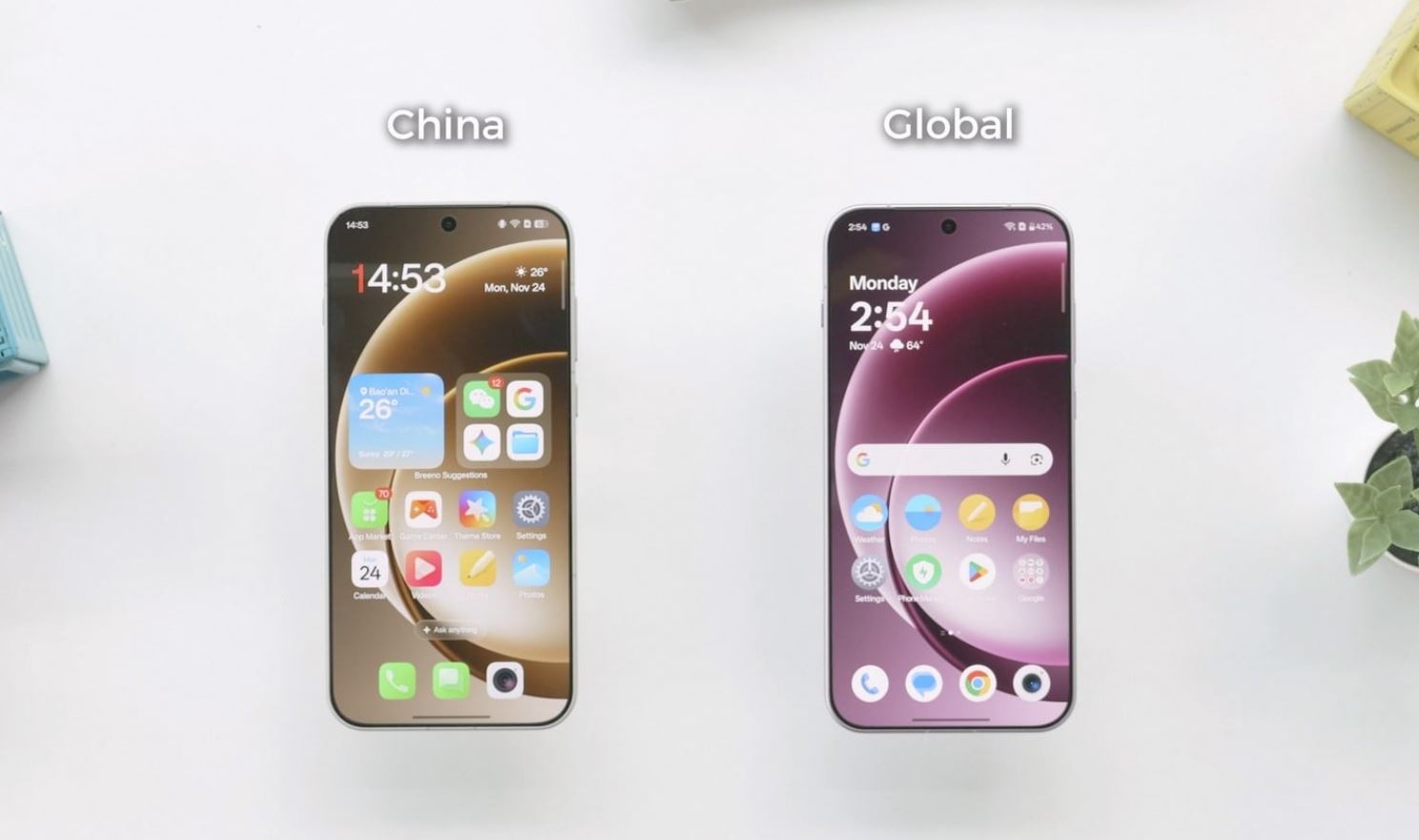 Какая прошивка в смартфонах OnePlus. Китайская и глобальная версия почти не отличаются в плане прошивки. Фото: gizmochina.com. Фото.