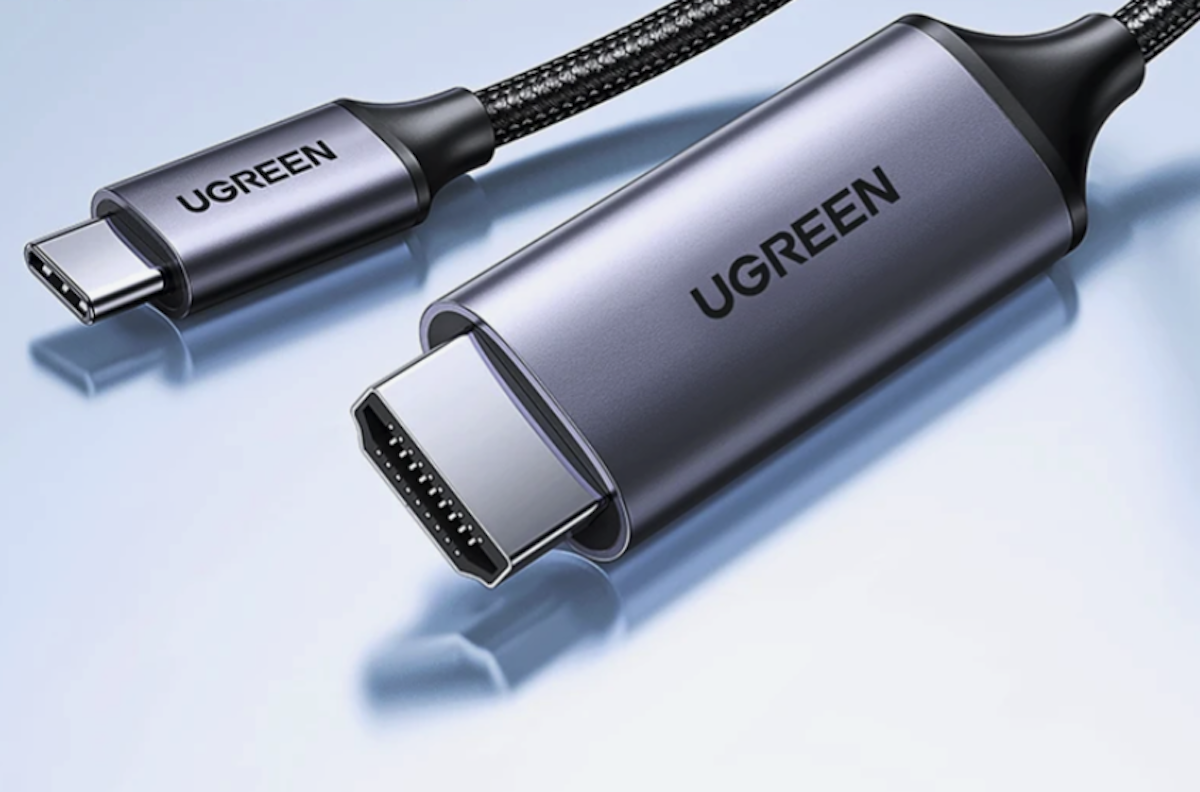 Кабель UGREEN USB Type-C на HDMI. Изображение: AliExpress. Кабель UGREEN USB Type-C на HDMI. Изображение: AliExpress. Фото.
