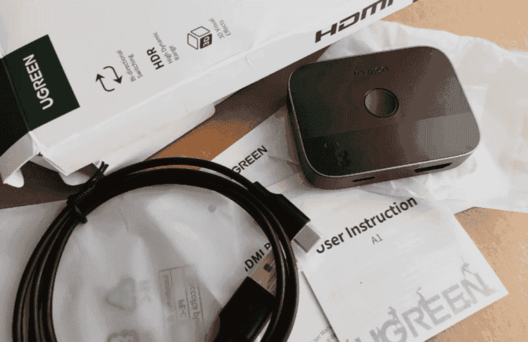 HDMI разветвитель UGREEN. Изображение: AliExpress. HDMI разветвитель UGREEN. Изображение: AliExpress. Фото.