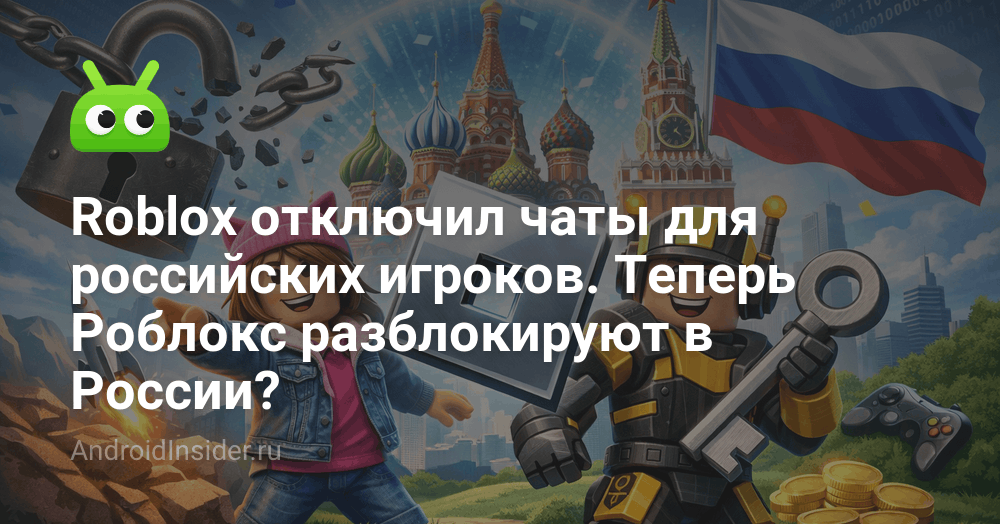 Когда разблокируют чат в Роблоксе в России?
