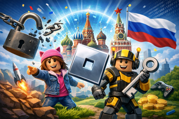 Roblox отключил чаты для российских игроков. Теперь Роблокс разблокируют в России? Roblox возвращается в Россию? Пока это только догадки. Фото.