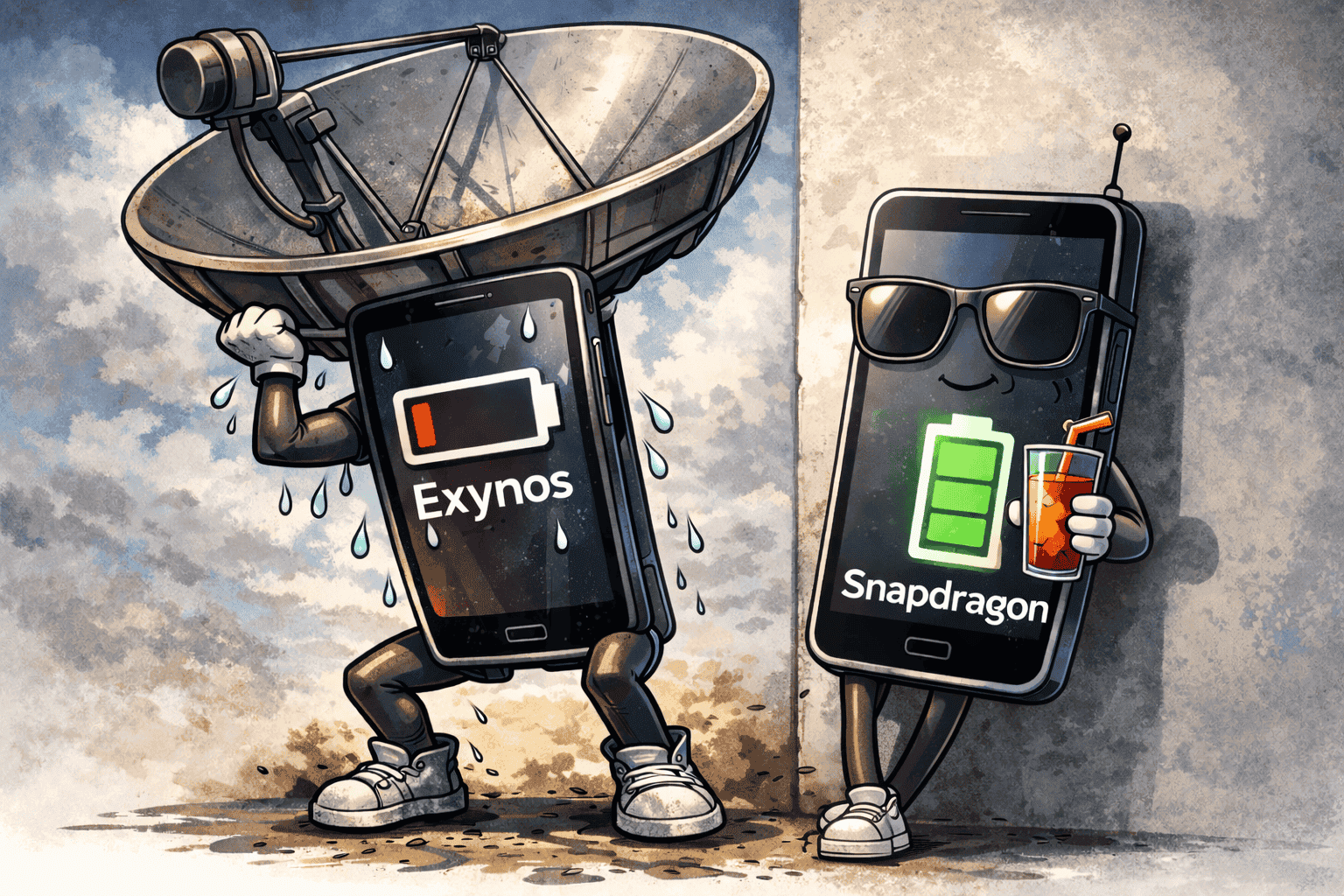 Почему Galaxy S26 для России будет хуже держать батарейку, чем версия для США