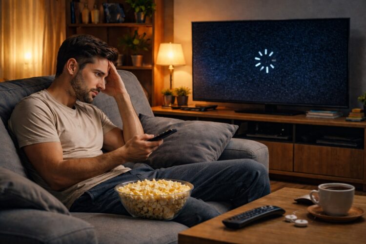 Smart TV на телевизоре тормозит. Тормоза Smart TV заставляют постоянно хвататься за лицо. Smart TV на телевизоре тормозит. Тормоза Smart TV заставляют постоянно хвататься за лицо. Фото.