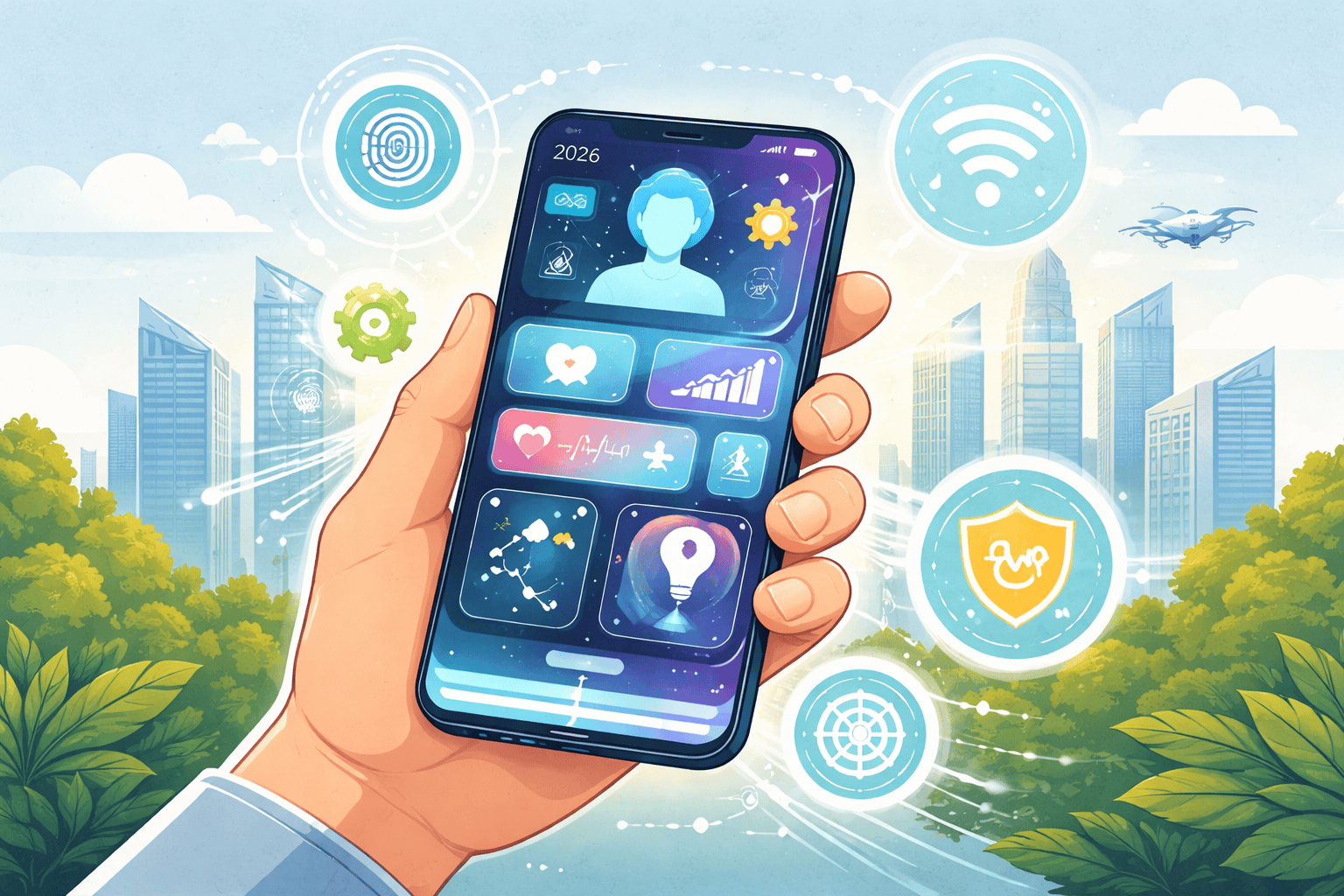 Смартфоны 2026 года: персональный контекстный процессор Смартфоны 2026 года: персональный контекстный процессор