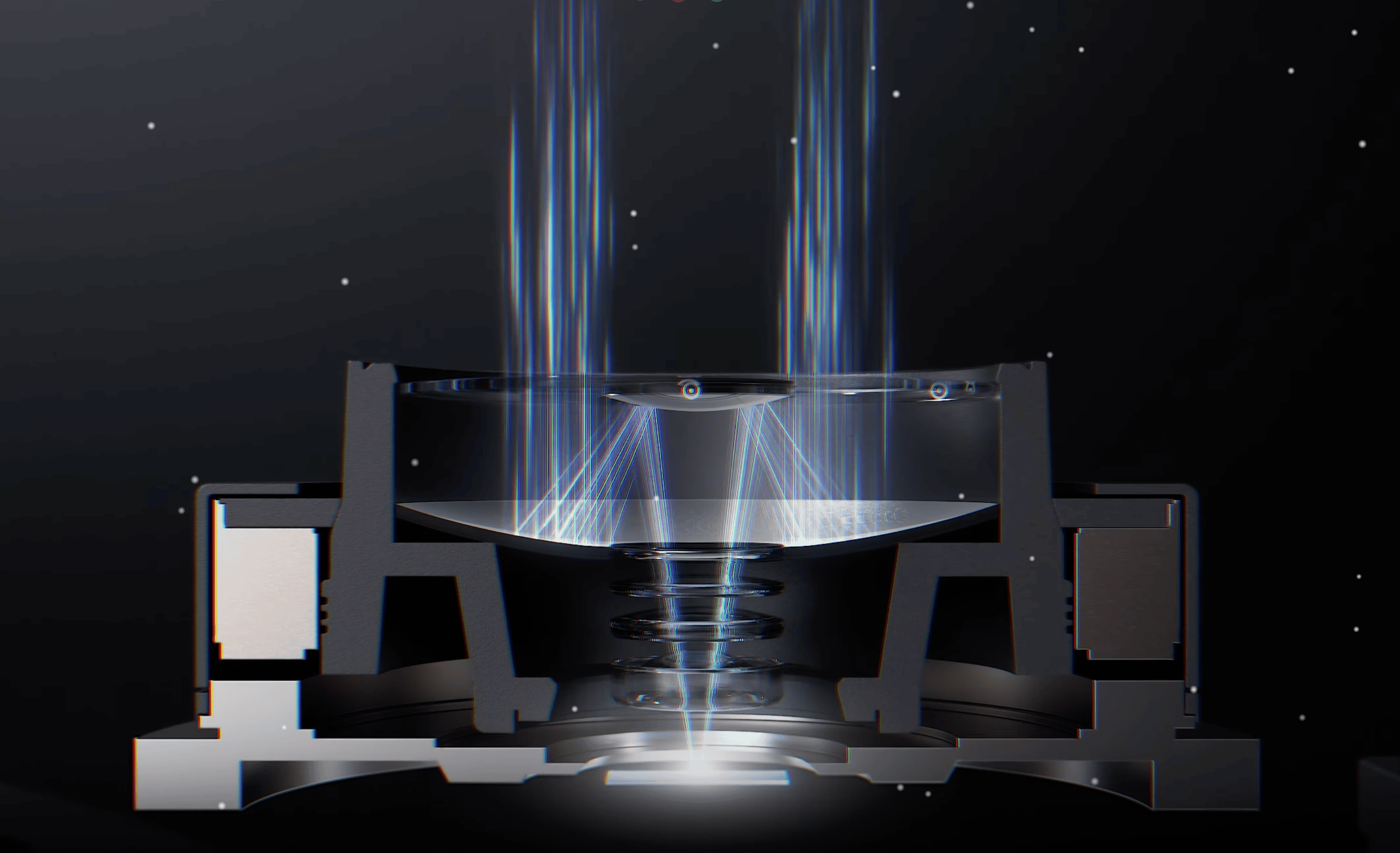 Что такое камера Шмидта–Кассегрена. Телескоп внутри смартфона? Tecno говорит, что это реально. Изображение: YouTube. Фото.