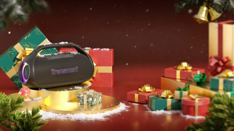 Tronsmart Bang 2 — мощная блютуз колонка. Мощная колонка и выглядит соответствующе. Фото.