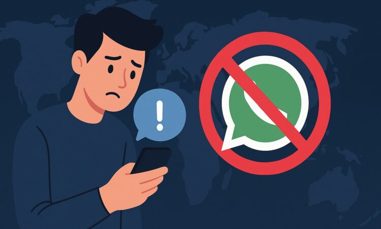 Почему не отправляются сообщения в WhatsApp. WhatsApp перестал нормально работать в России. Почему не отправляются сообщения в WhatsApp. WhatsApp перестал нормально работать в России. Фото.