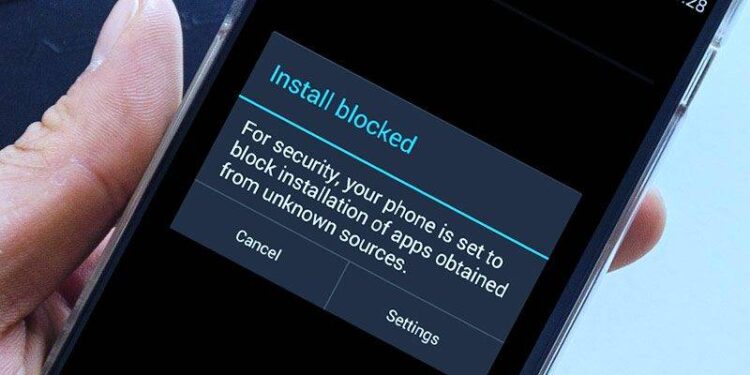 Когда Google усложнит установку приложений. Чем сильнее Google вводит ограничения, тем чаще и больше мы будем видеть такие предупреждения при установке программ. Изображение: androidcommunity.com. Фото.