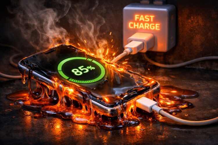 Правда ли, что быстрая зарядка заставляет смартфон разряжаться быстрее. Стала быстрее садиться батарейка? Не спешите винить зарядку. Фото.