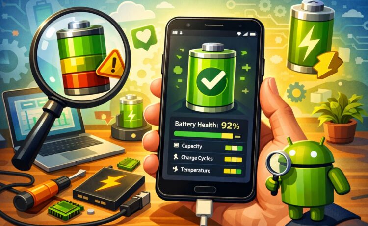 Как узнать состояние батареи своего Android-смартфона. Проверяем состояние аккумулятора своего Android-смартфона. Фото.