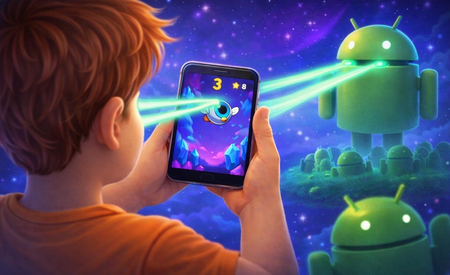 На Android вышла игра с управлением глазами: где скачать и что нужно делать На Android вышла игра с управлением глазами: где скачать и что нужно делать