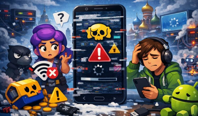 Массовый сбой Brawl Stars: игра не запускается, а данные не загружаются. Что делать? Теперь пришли за Brawl Stars? Фото.