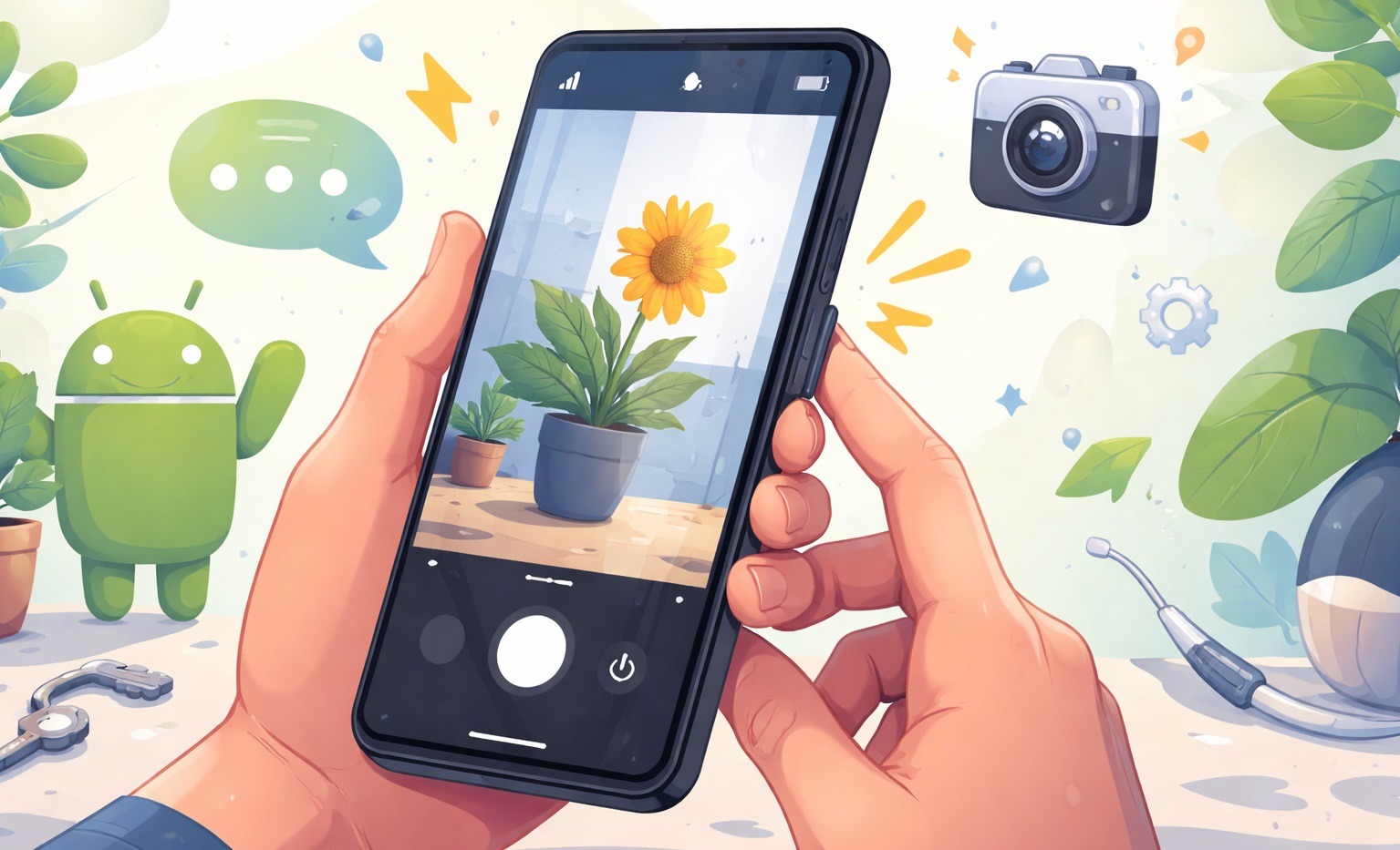 Как настроить кнопку камеры на Android для быстрого запуска и моментального фото