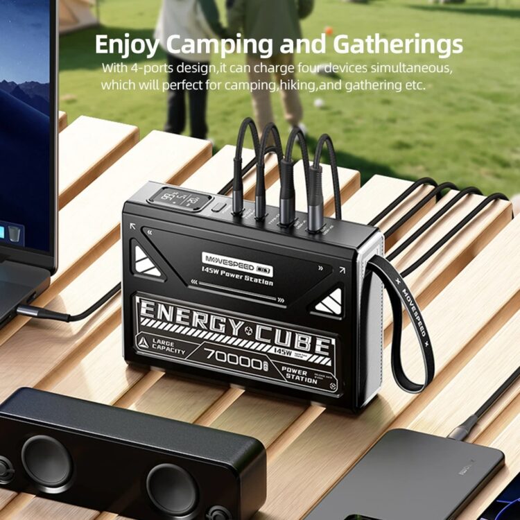 Мощный повербанк на 70000 мАч. Повербанк для выживания в любых условиях. Фото.