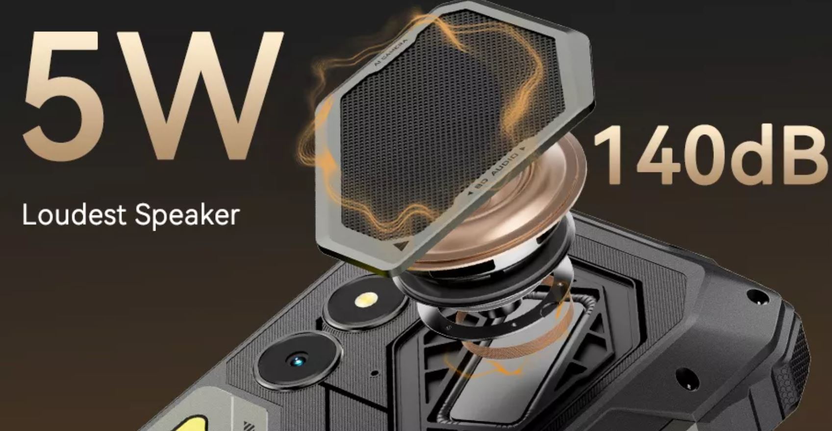 Смартфон с самым мощным динамиком. Динамик смартфона выдает громкость в 140 дБ. Смартфон с самым мощным динамиком. Динамик смартфона выдает громкость в 140 дБ. Фото.