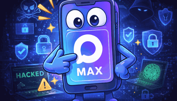 Как понять, что ваши сообщения в мессенджере MAX читает кто-то посторонний. Фото.