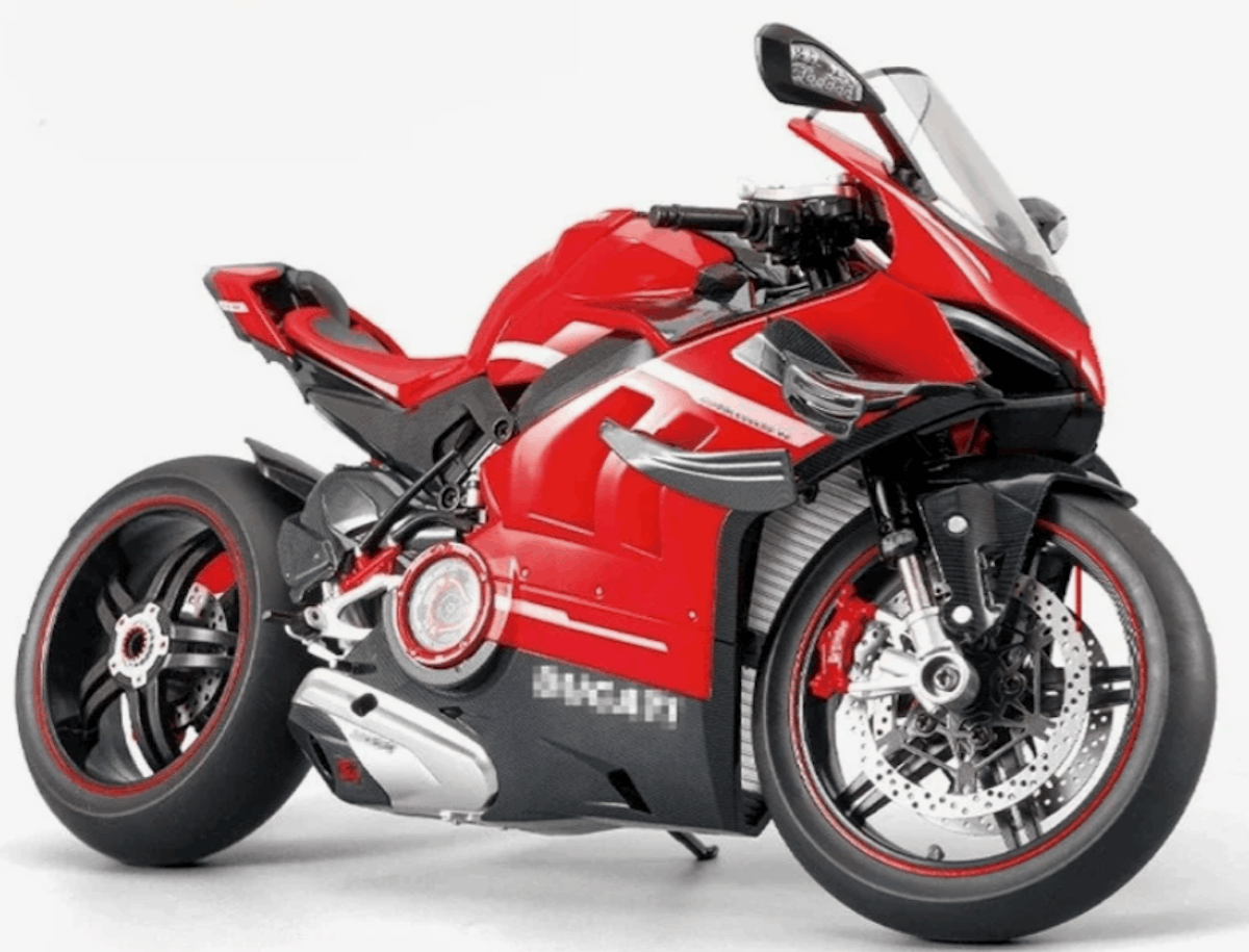 Коллекционная модель мотоцикла в масштабе 1:6. Изображение: AliExpress. Коллекционная модель мотоцикла в масштабе 1:6. Изображение: AliExpress. Фото.