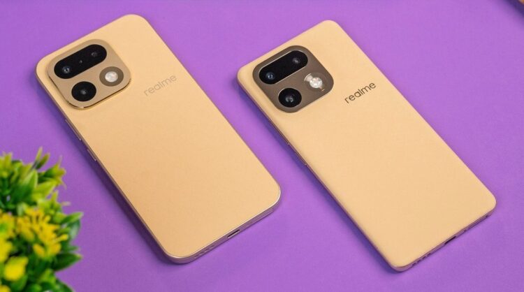 realme 16 Pro или realme 16 Pro+. Сравнение двух новых смартфонов до 30 тысяч рублей. Сравнение realme 16 Pro (слева) и realme 16 Pro+ (справа). Изображение: C4ETech English. Фото.